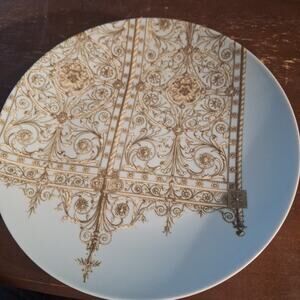 Set Of 4 Rosanna “Neo Classique” Dinner Plates blue *SP4